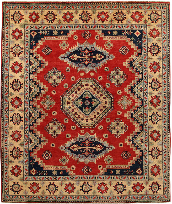 Firebrick Kazak 7' 10 x 9' 5 - No. 67452 - ALRUG Rug Store