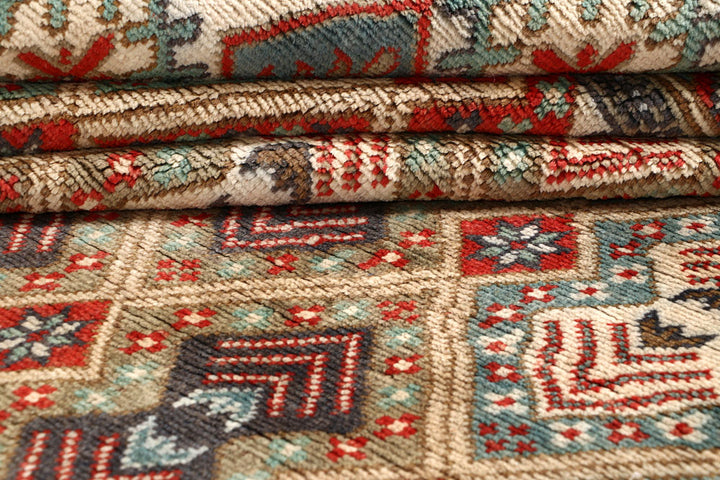 Multi Colored Kazak 8' 4 x 12' 4 - No. 67453 - ALRUG Rug Store