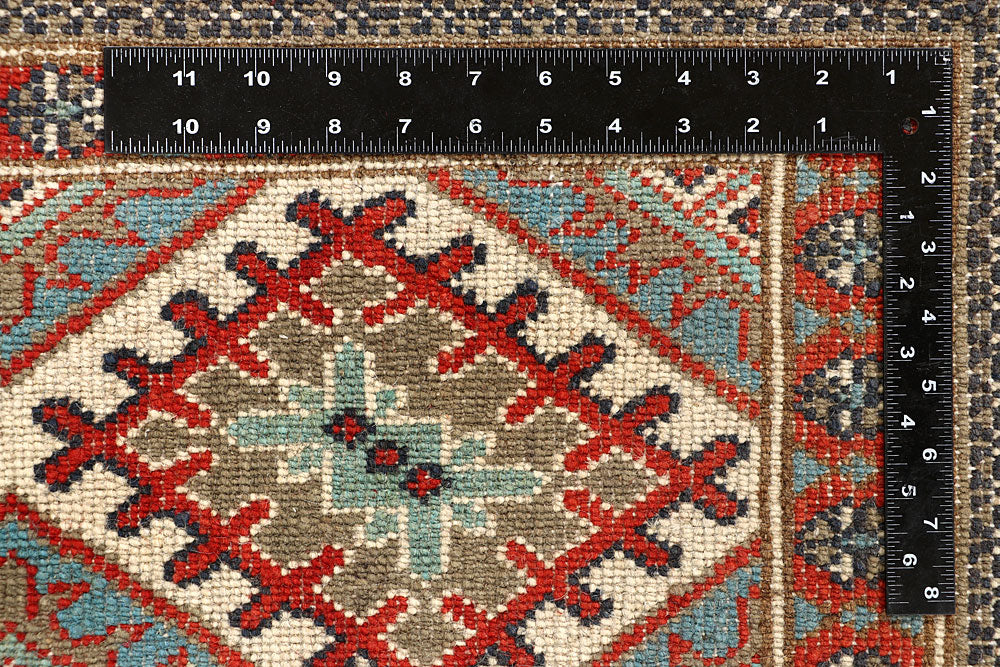 Multi Colored Kazak 8' 4 x 12' 4 - No. 67453 - ALRUG Rug Store