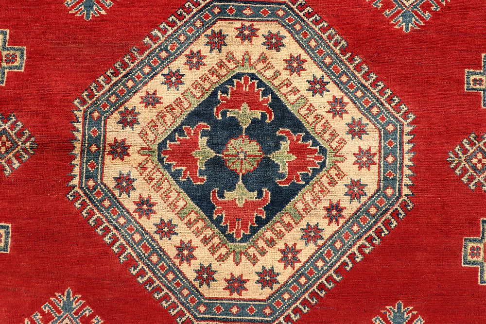 Firebrick Kazak 7' 11 x 9' 11 - No. 67454 - ALRUG Rug Store