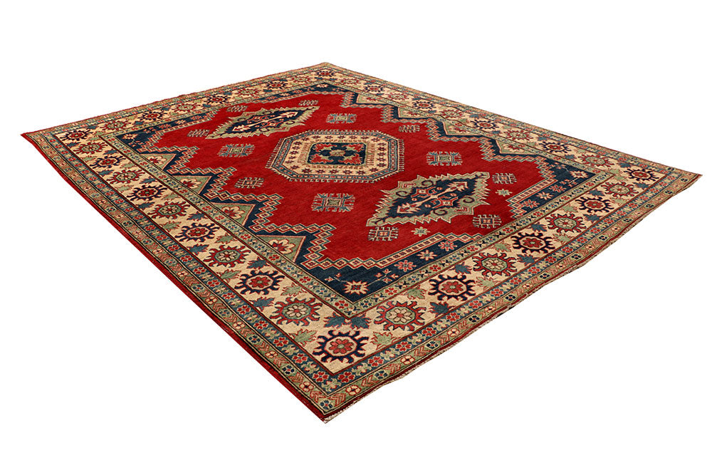 Firebrick Kazak 7' 11 x 9' 11 - No. 67454 - ALRUG Rug Store