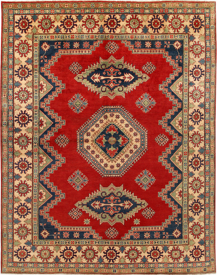 Firebrick Kazak 7' 11 x 9' 11 - No. 67454 - ALRUG Rug Store