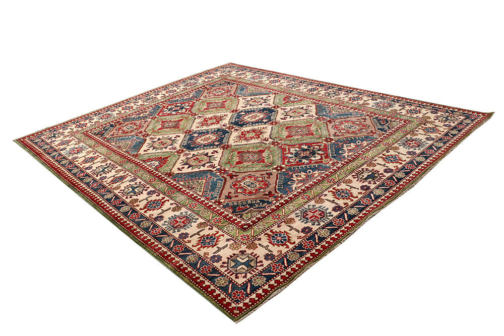 Multi Colored Kazak 8' 2 x 9' 10 - No. 67455 - ALRUG Rug Store