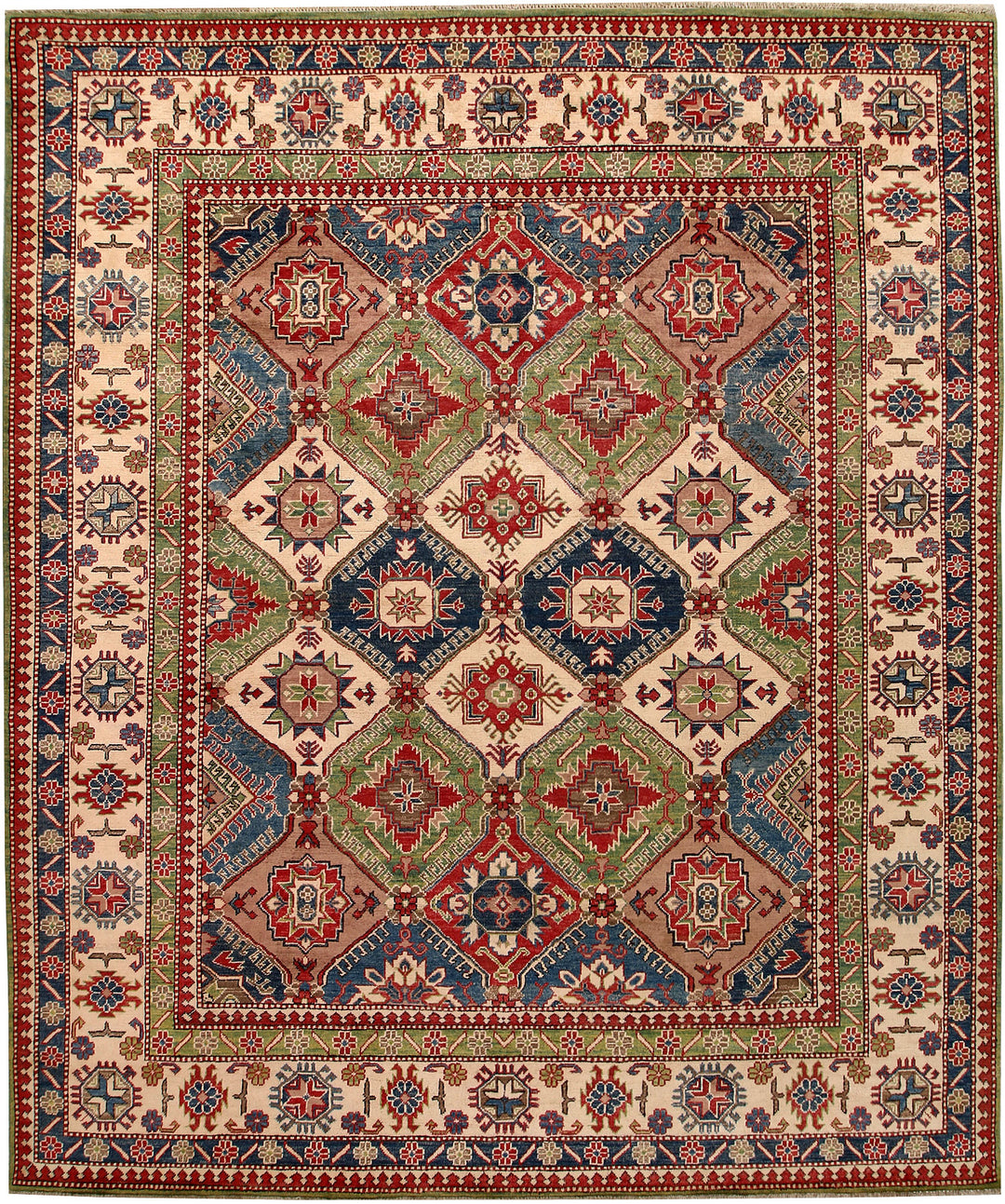 Multi Colored Kazak 8' 2 x 9' 10 - No. 67455 - ALRUG Rug Store
