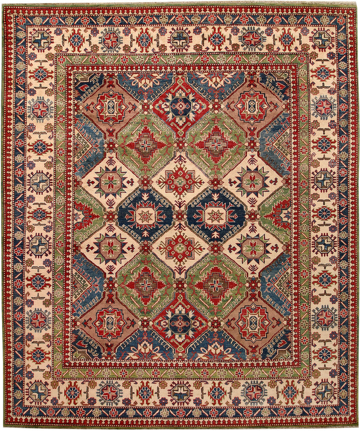 Multi Colored Kazak 8' 2 x 9' 10 - No. 67455 - ALRUG Rug Store