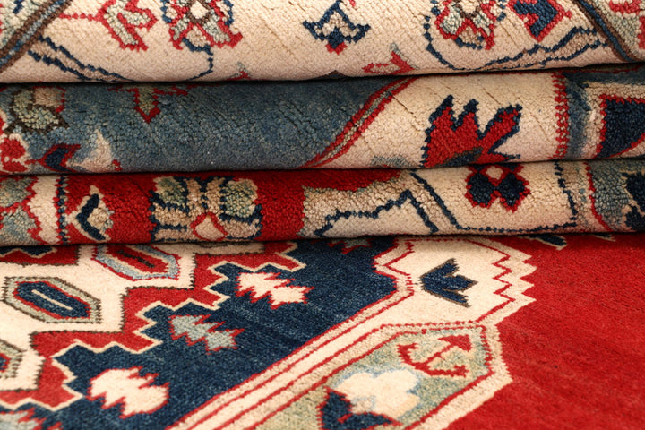 Multi Colored Kazak 8' x 9' 10 - No. 67456 - ALRUG Rug Store