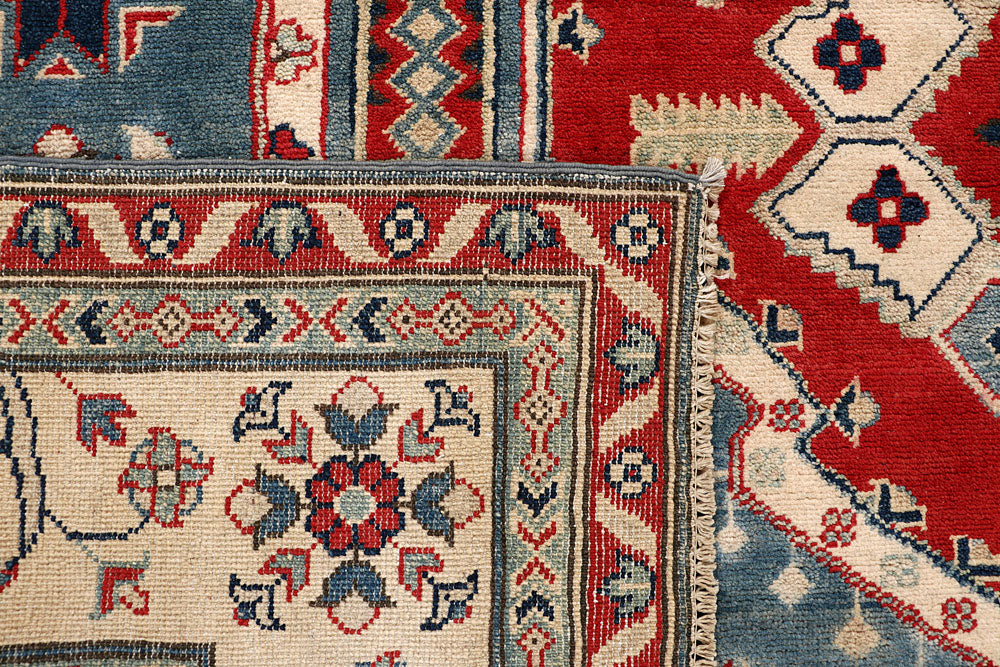 Multi Colored Kazak 8' x 9' 10 - No. 67456 - ALRUG Rug Store