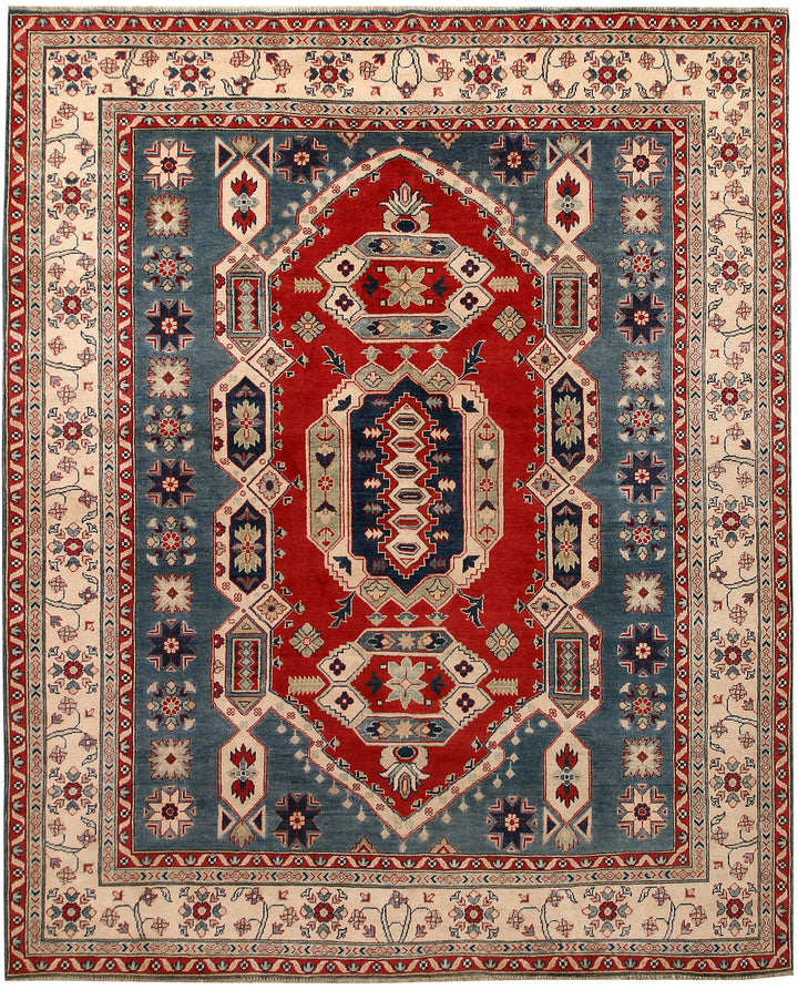 Multi Colored Kazak 8' x 9' 10 - No. 67456 - ALRUG Rug Store