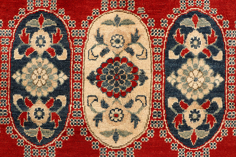 Multi Colored Kazak 9' 1 x 12' 2 - No. 67457 - ALRUG Rug Store