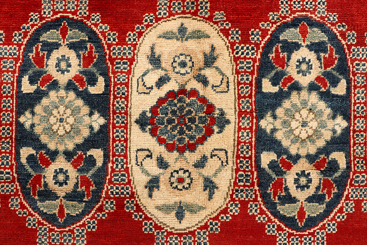 Multi Colored Kazak 9' 1 x 12' 2 - No. 67457 - ALRUG Rug Store