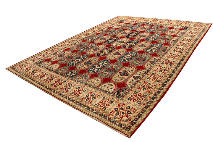 Multi Colored Kazak 9' 1 x 12' 2 - No. 67457 - ALRUG Rug Store