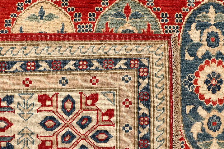 Multi Colored Kazak 9' 1 x 12' 2 - No. 67457 - ALRUG Rug Store