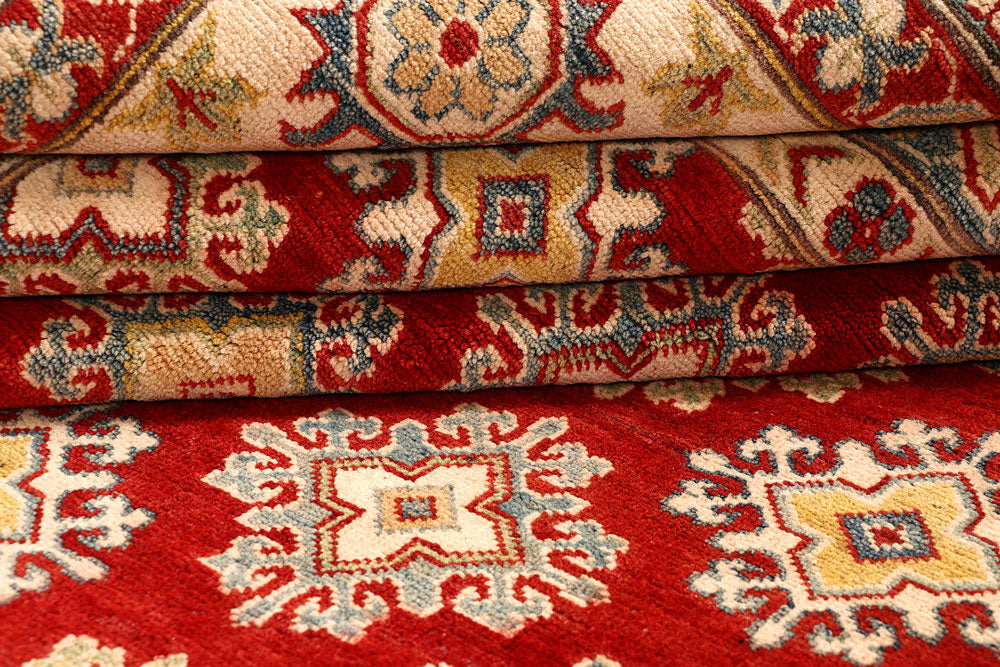 Firebrick Kazak 8' 10 x 11' 11 - No. 67458 - ALRUG Rug Store
