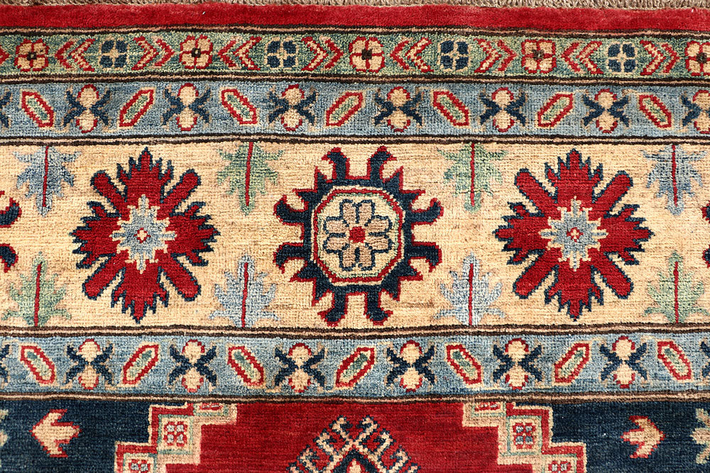 Firebrick Kazak 7' 10 x 9' 5 - No. 67459 - ALRUG Rug Store