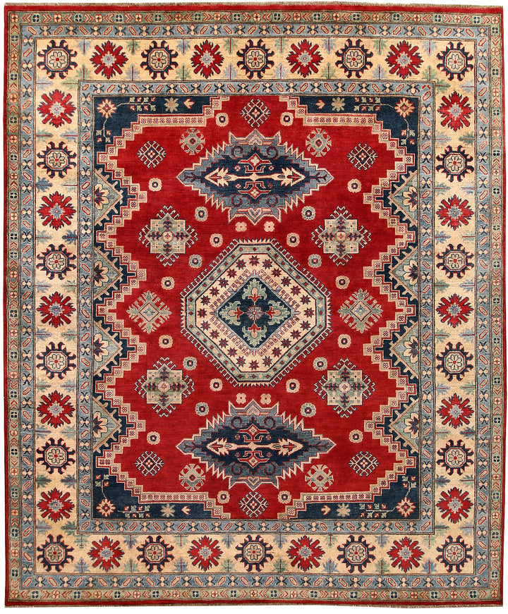 Firebrick Kazak 7' 10 x 9' 5 - No. 67459 - ALRUG Rug Store