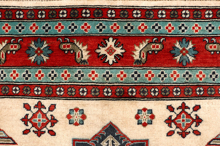 Blanched Almond Kazak 8' 3 x 9' 9 - No. 67461 - ALRUG Rug Store