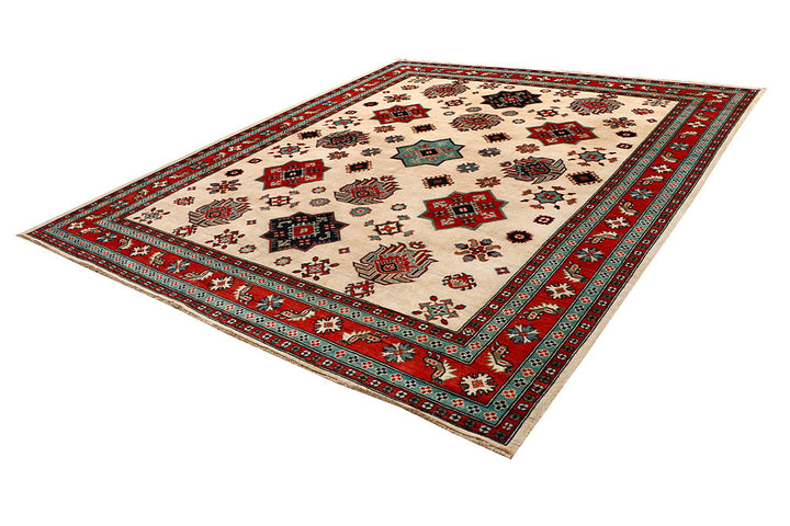 Blanched Almond Kazak 8' 3 x 9' 9 - No. 67461 - ALRUG Rug Store