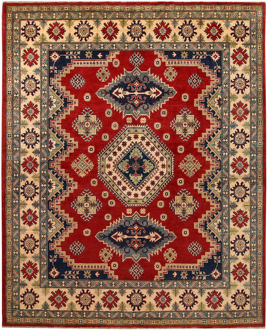 Firebrick Kazak 8' 1 x 9' 10 - No. 67462 - ALRUG Rug Store
