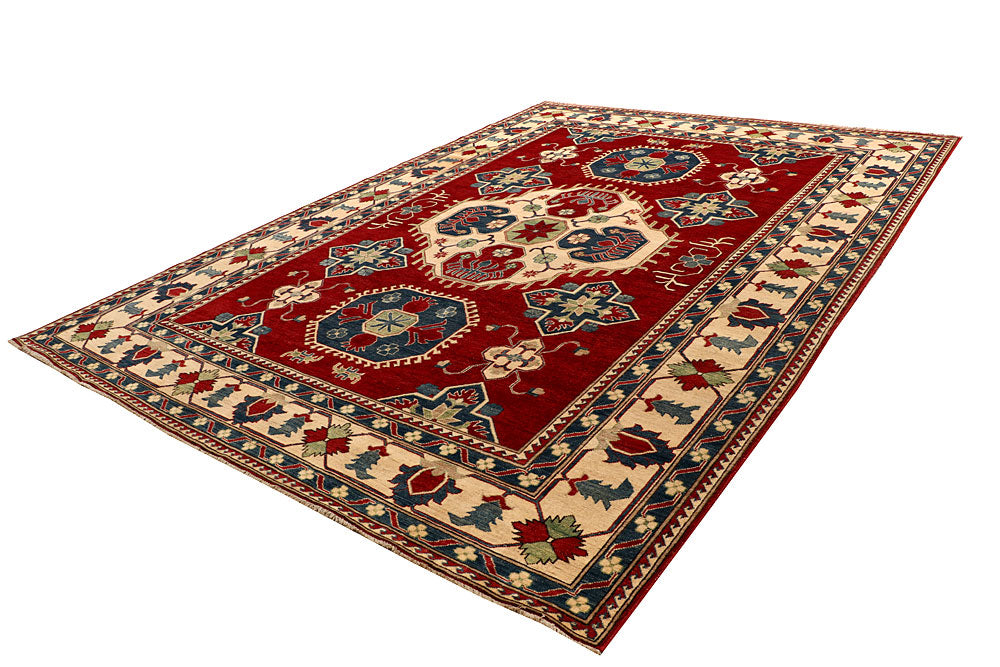 Firebrick Kazak 8' 11 x 12' 3 - No. 67463 - ALRUG Rug Store