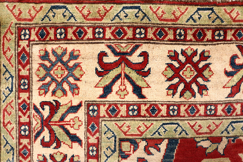 Firebrick Kazak 8' x 9' 11 - No. 67464 - ALRUG Rug Store