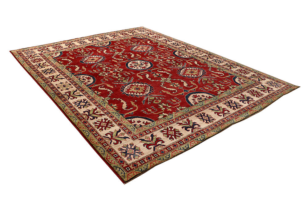 Firebrick Kazak 8' x 9' 11 - No. 67464 - ALRUG Rug Store