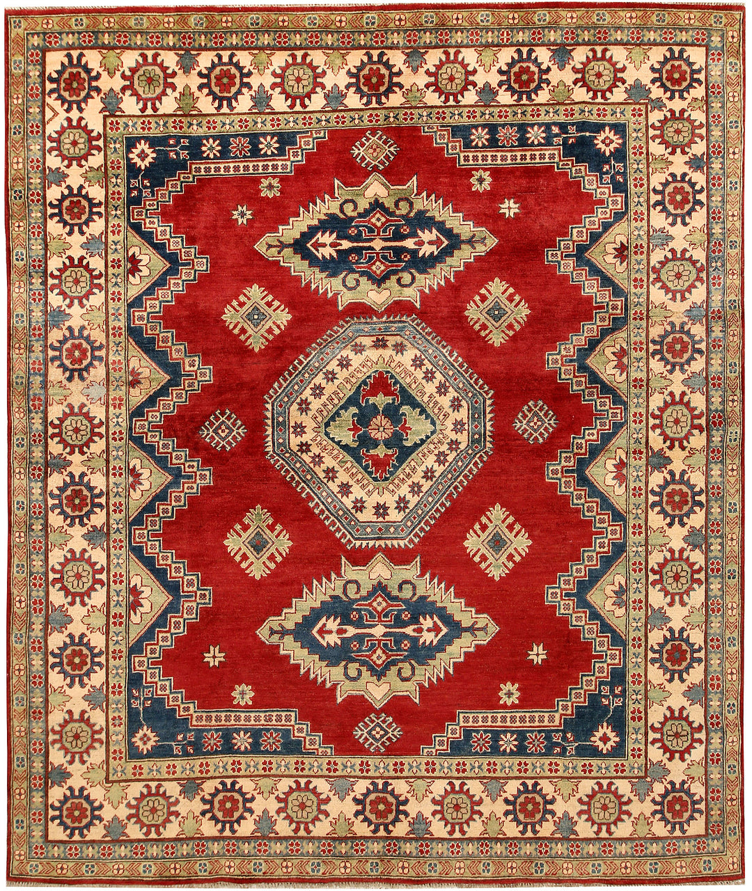 Firebrick Kazak 8' x 9' 5 - No. 67465 - ALRUG Rug Store