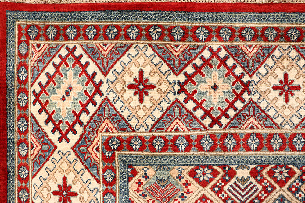 Multi Colored Kazak 8' 2 x 11' - No. 67466 - ALRUG Rug Store