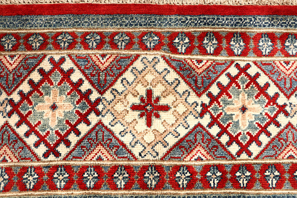 Multi Colored Kazak 8' 2 x 11' - No. 67466 - ALRUG Rug Store