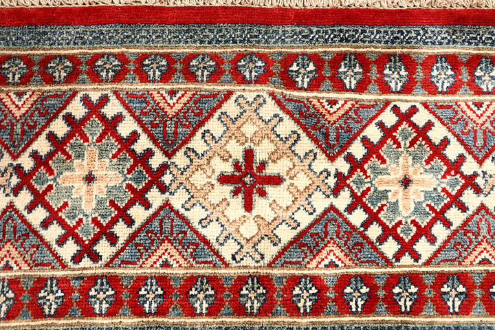 Multi Colored Kazak 8' 2 x 11' - No. 67466 - ALRUG Rug Store