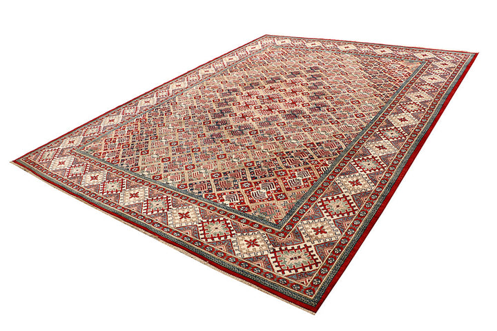 Multi Colored Kazak 8' 2 x 11' - No. 67466 - ALRUG Rug Store