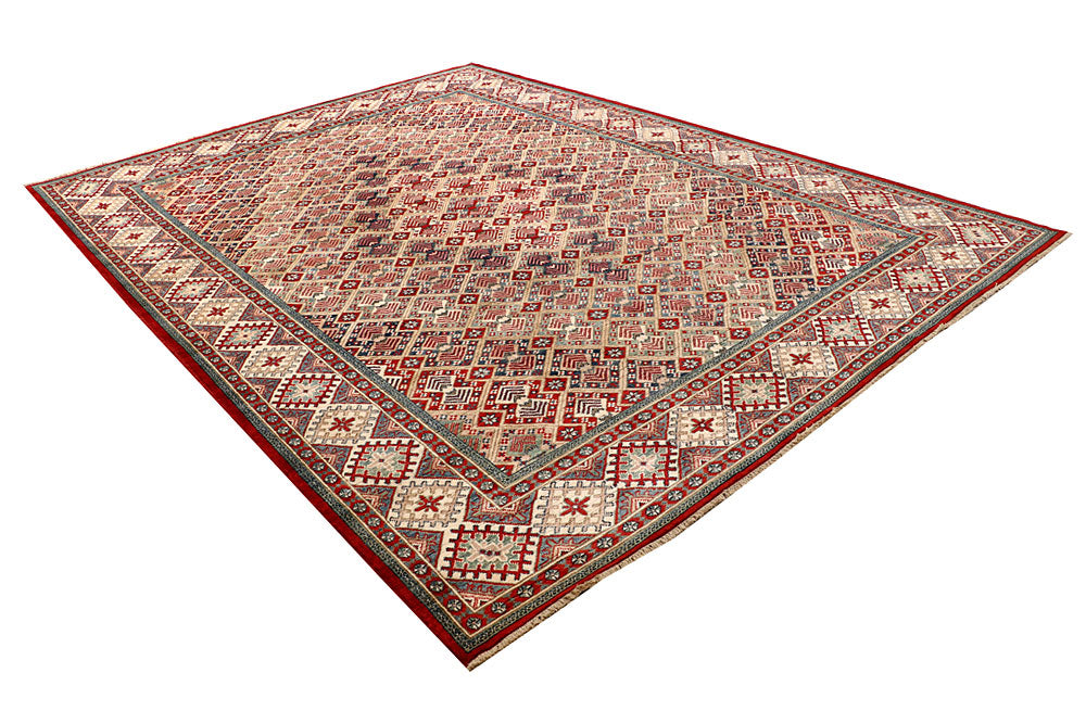 Multi Colored Kazak 8' 2 x 11' - No. 67466 - ALRUG Rug Store