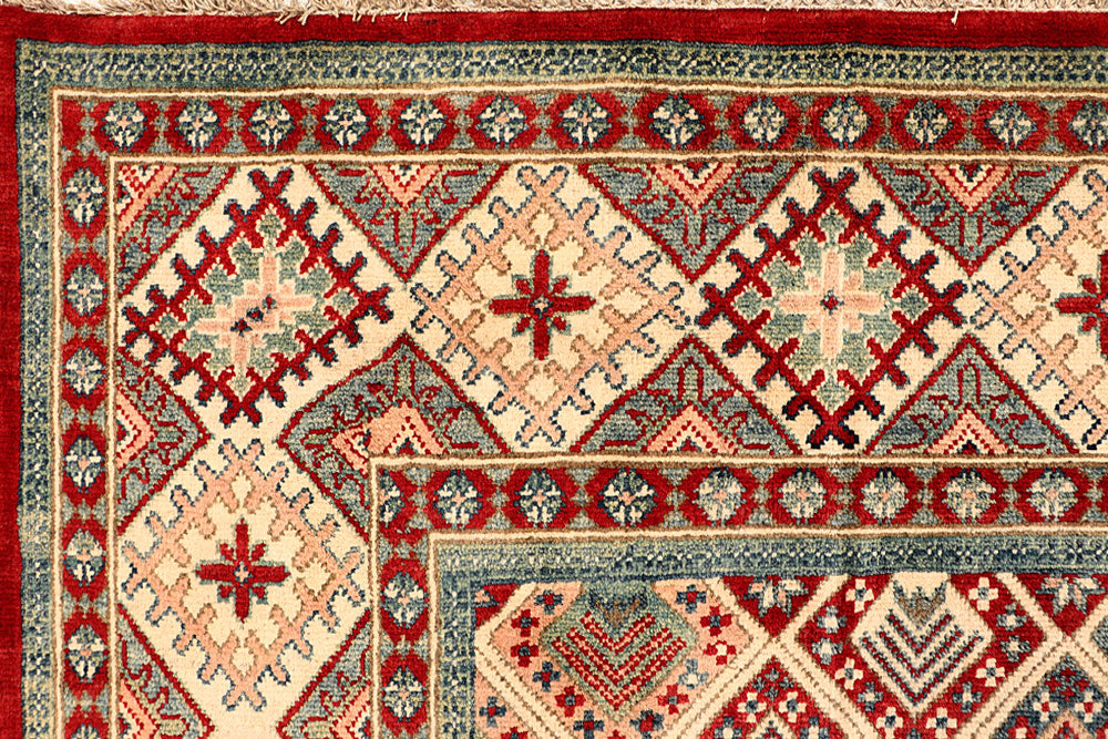 Multi Colored Kazak 8' 6 x 11' 7 - No. 67468 - ALRUG Rug Store