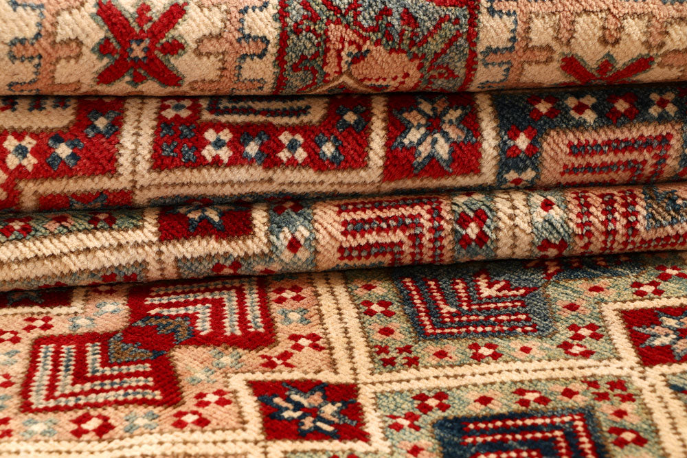 Multi Colored Kazak 8' 6 x 11' 7 - No. 67468 - ALRUG Rug Store