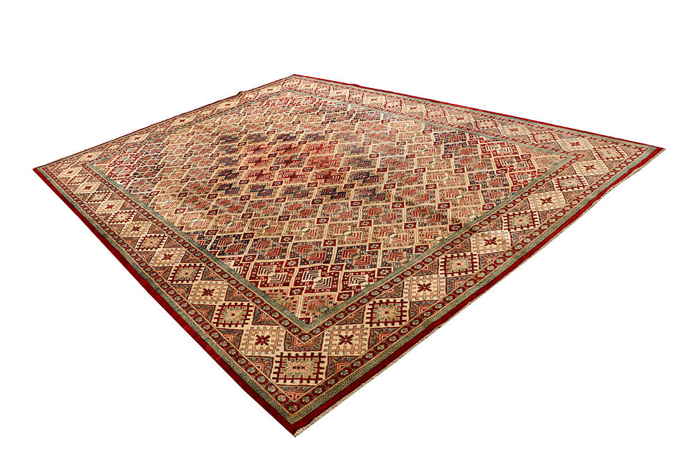 Multi Colored Kazak 8' 6 x 11' 7 - No. 67468 - ALRUG Rug Store
