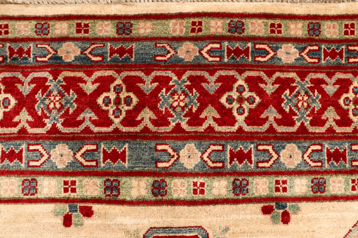 Bisque Kazak 6' 8 x 9' 7 - No. 67469 - ALRUG Rug Store