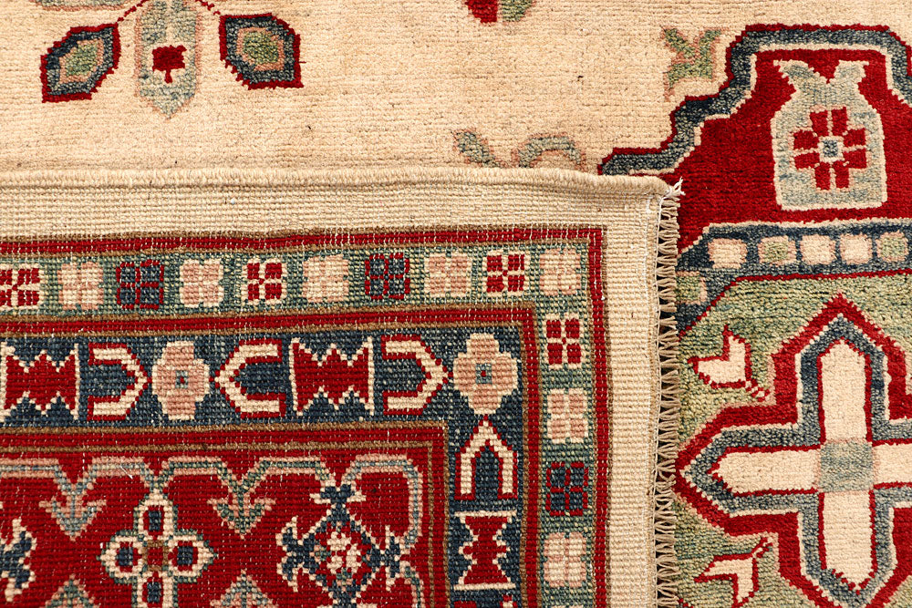 Bisque Kazak 6' 8 x 9' 7 - No. 67469 - ALRUG Rug Store