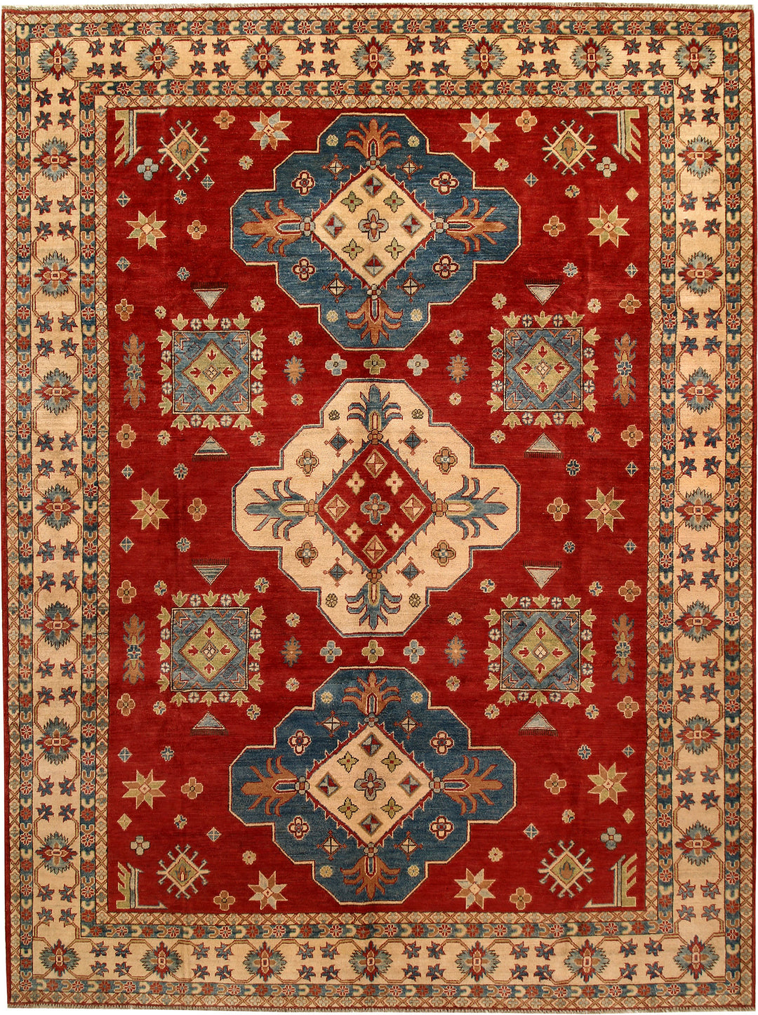 Firebrick Kazak 9' 2 x 12' 2 - No. 67470 - ALRUG Rug Store