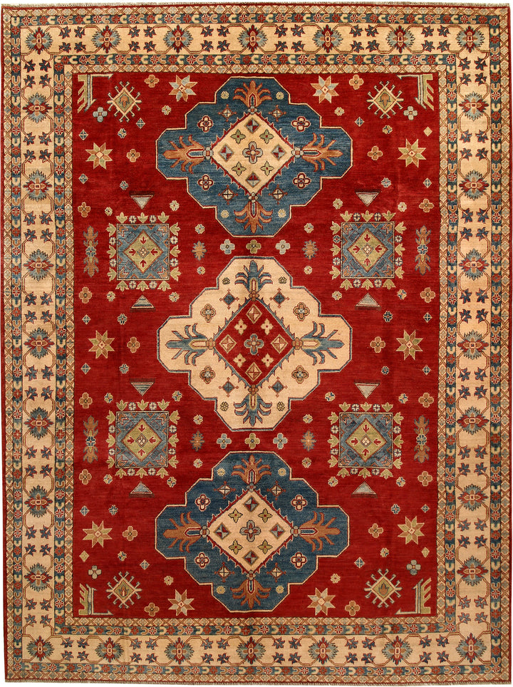 Firebrick Kazak 9' 2 x 12' 2 - No. 67470 - ALRUG Rug Store