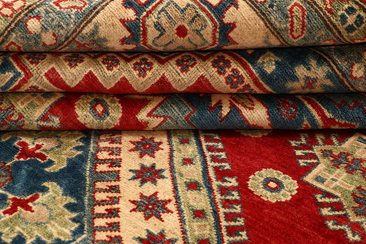 Firebrick Kazak 7' 10 x 10' - No. 67471 - ALRUG Rug Store
