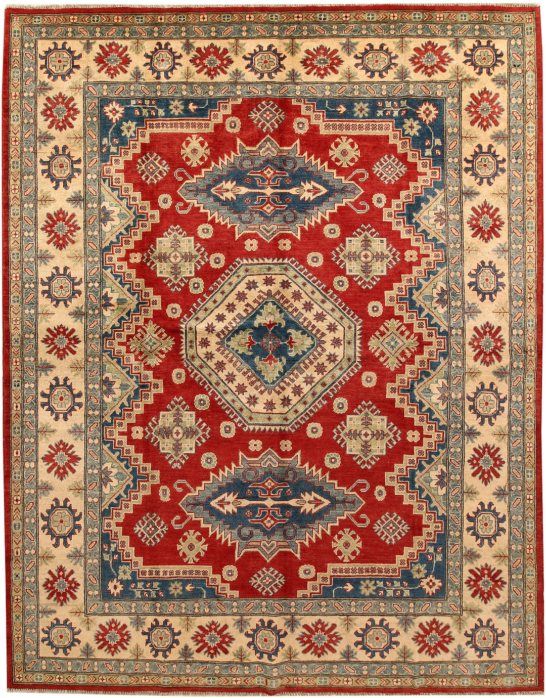 Firebrick Kazak 7' 10 x 10' - No. 67471 - ALRUG Rug Store