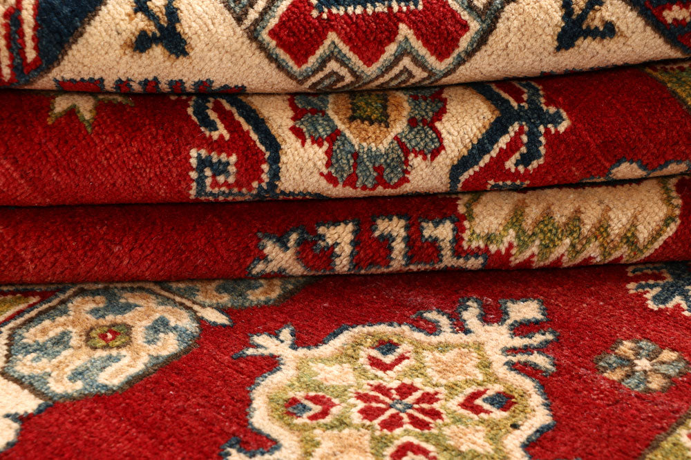 Firebrick Kazak 5' 7 x 7' 10 - No. 67472 - ALRUG Rug Store
