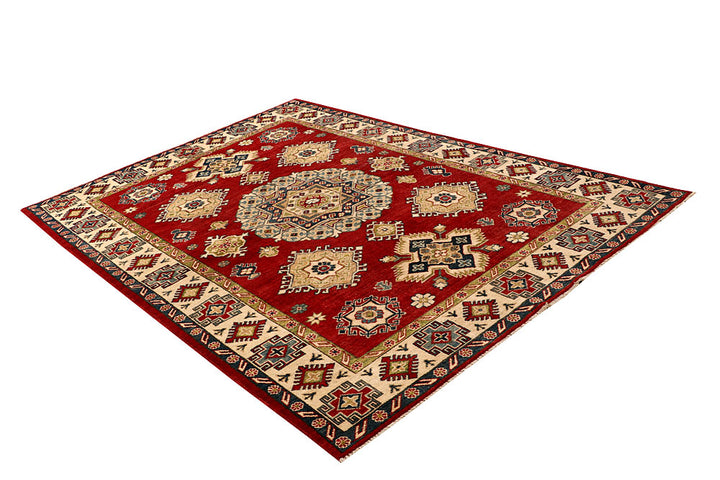 Firebrick Kazak 5' 7 x 7' 10 - No. 67472 - ALRUG Rug Store