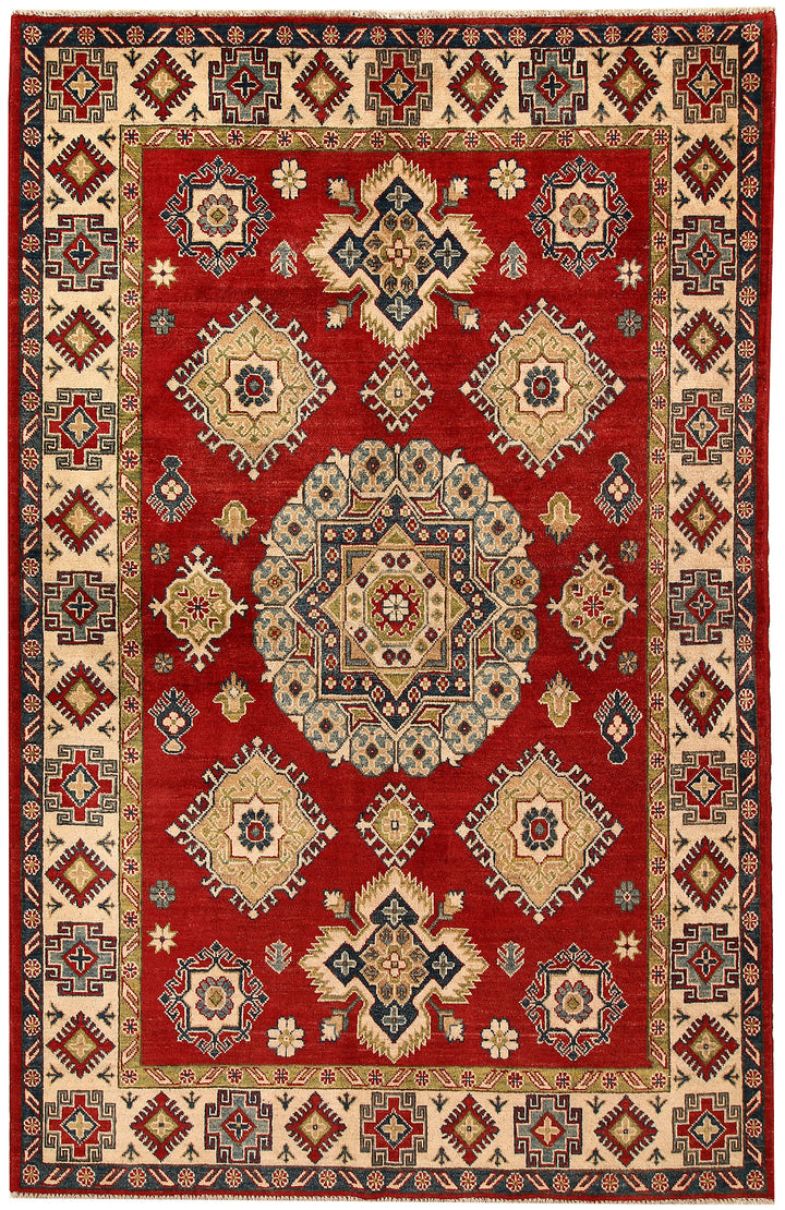 Firebrick Kazak 5' 7 x 7' 10 - No. 67472 - ALRUG Rug Store