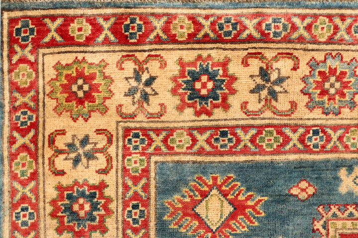 Cadet Blue Kazak 5' 9 x 7' 9 - No. 67473 - ALRUG Rug Store
