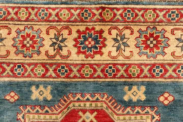 Cadet Blue Kazak 5' 9 x 7' 9 - No. 67473 - ALRUG Rug Store