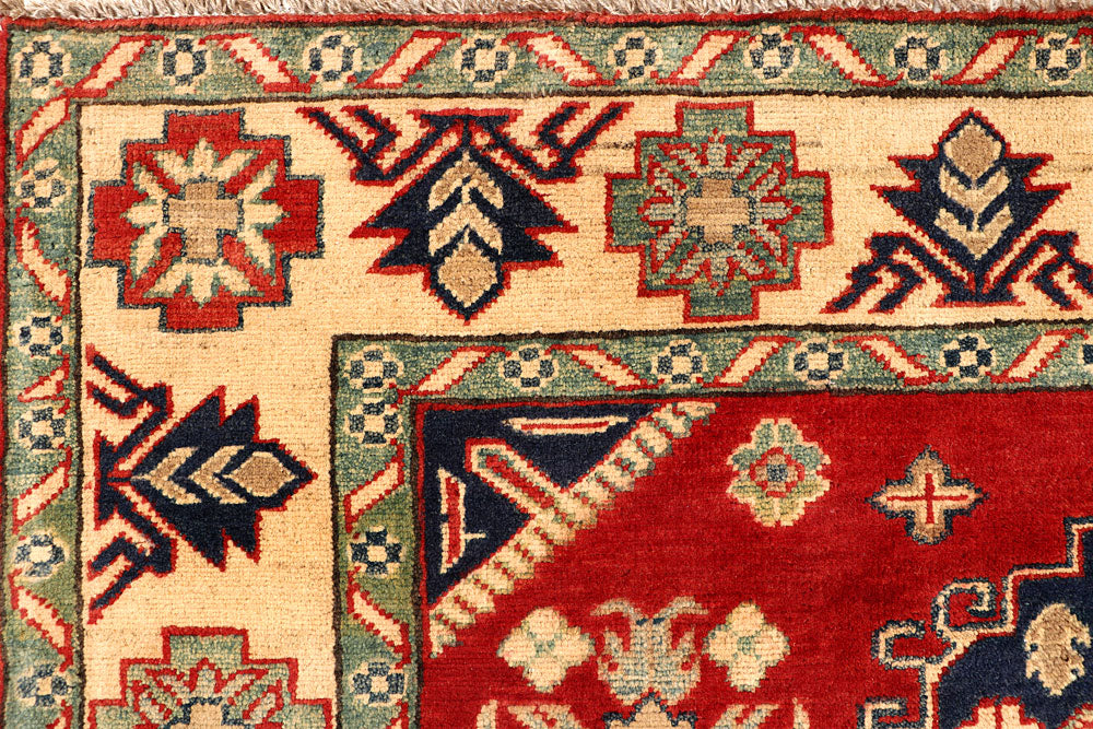 Firebrick Kazak 4' 10 x 6' 7 - No. 67475 - ALRUG Rug Store