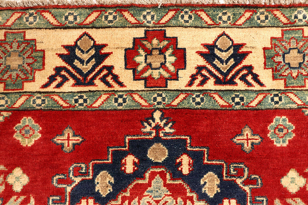 Firebrick Kazak 4' 10 x 6' 7 - No. 67475 - ALRUG Rug Store
