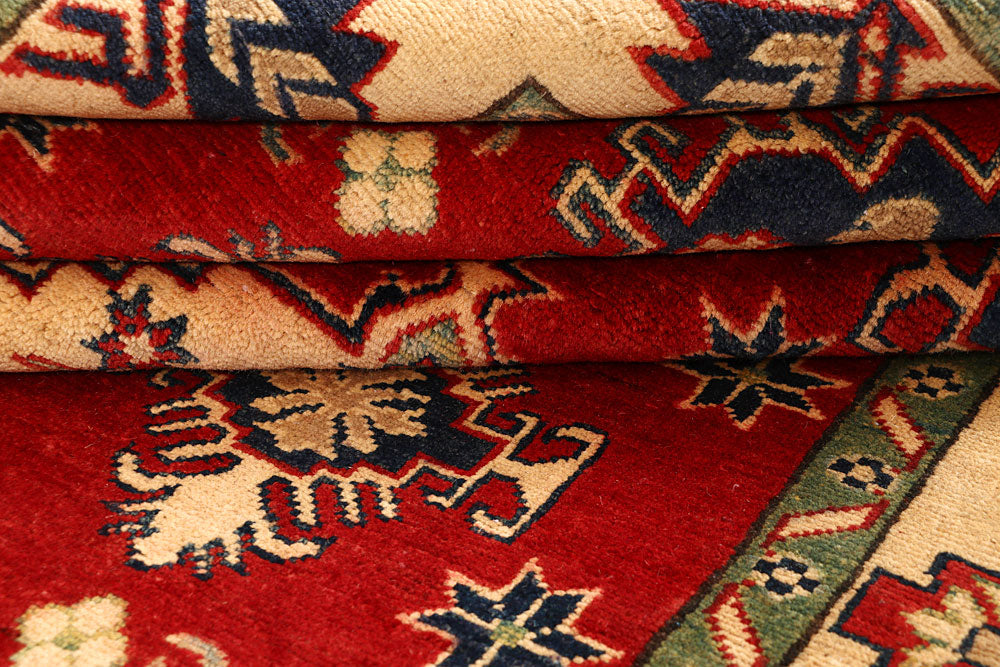 Firebrick Kazak 4' 10 x 6' 7 - No. 67475 - ALRUG Rug Store