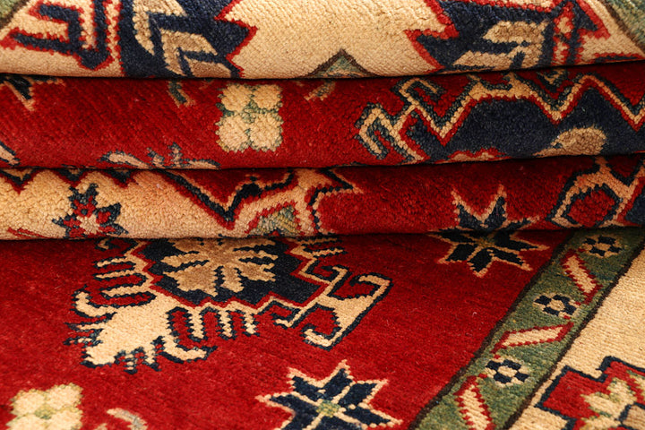 Firebrick Kazak 4' 10 x 6' 7 - No. 67475 - ALRUG Rug Store