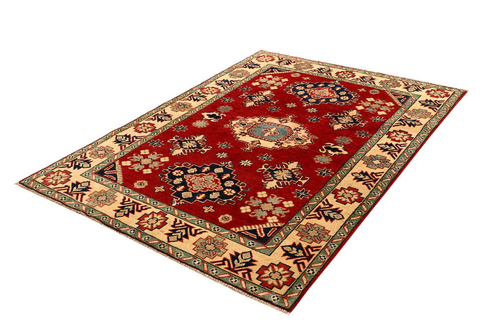 Firebrick Kazak 4' 10 x 6' 7 - No. 67475 - ALRUG Rug Store